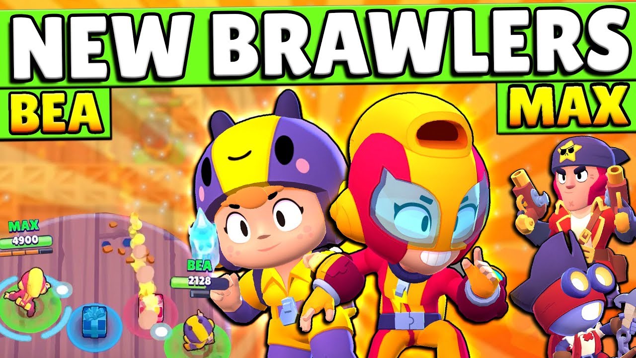 New Year Update 2 New Brawlers Max And Bea New Game Mode And Maps - brawl stars serveur prive notification